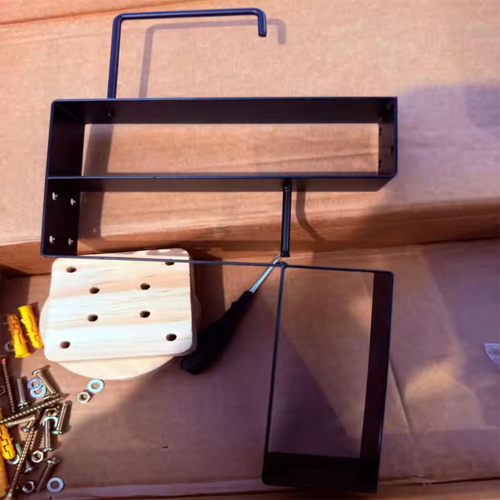 Motorcycle Gear Hanger - Держатель для мотоциклетного шлема из дерева,