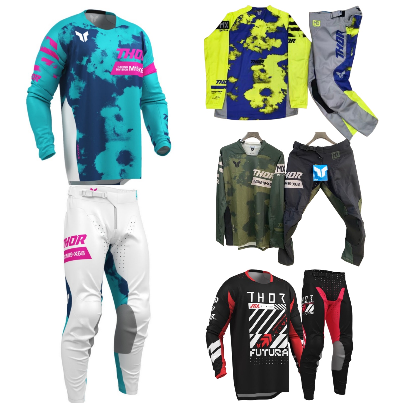 Motorcycle Gear Bundle - Комплект снаряжения для мотокросса, топ Off