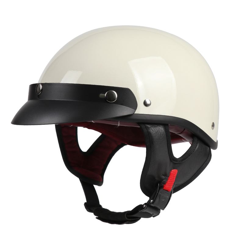 Motorcycle Gear Used - Ретро-мотошлем – полушлем для круизеров и
