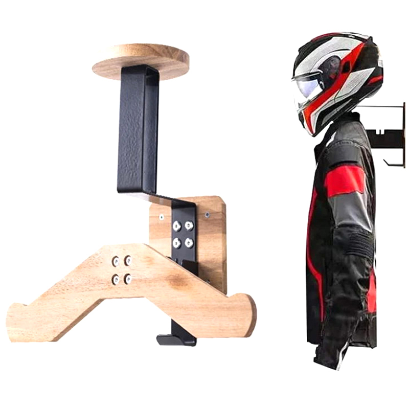 Держатель для шлема из черного – обзор и цена Motorcycle Gear Hanger