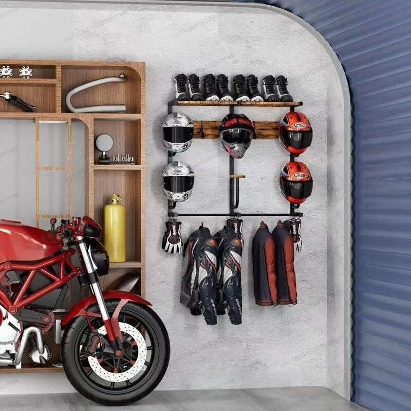 Настенная подставка для шлемов – обзор и цена Motorcycle Gear Hanger