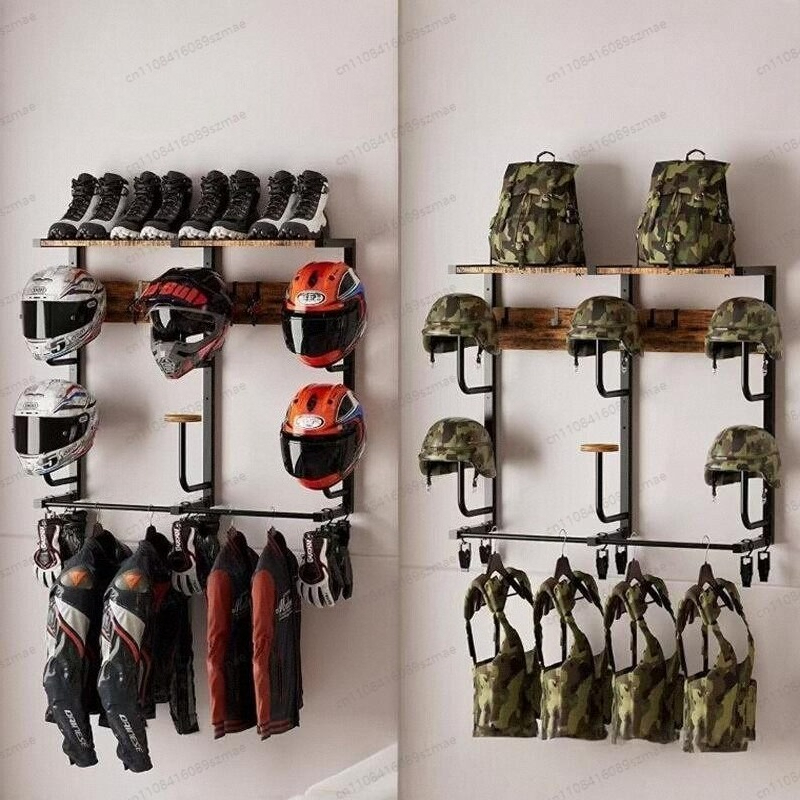 Настенная подставка для шлемов – обзор и цена Motorcycle Gear Hanger