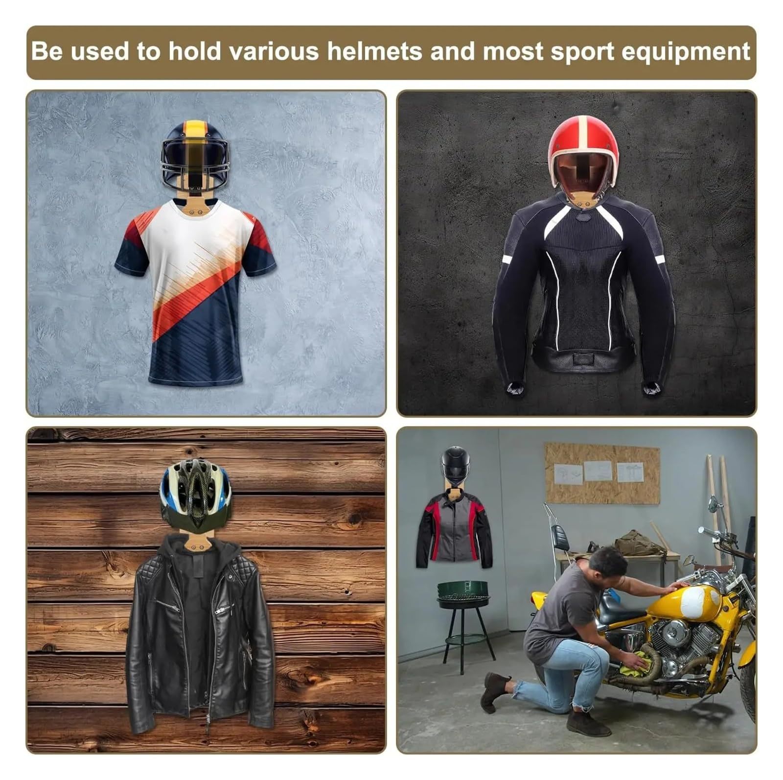 Деревянная подставка для мотоц – обзор и цена Motorcycle Gear Hanger